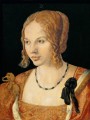 若いヴェネツィア女性の肖像 北方ルネサンス アルブレヒト・デューラー